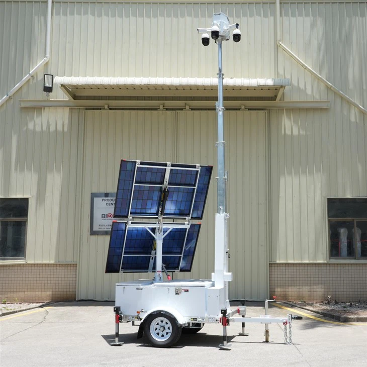 HiSOLO Solar Security Trailer With Fuel Cells price
