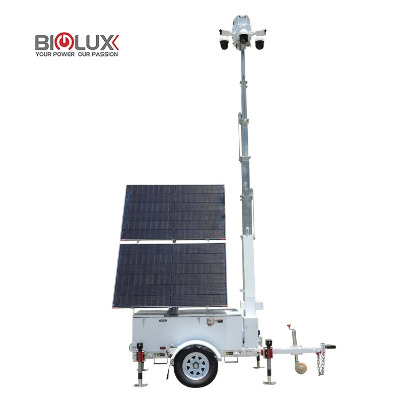 BIGLUX Latest 2*600W Mobile Solar Trailer best
