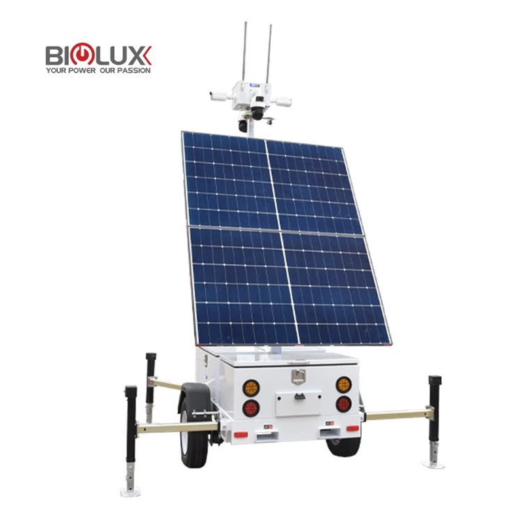 Biglux Solar Trailer With Security Camera