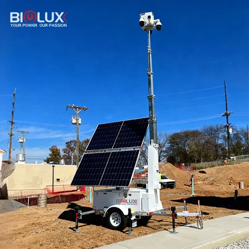 mobile solar security trailer mobile solar security trailer