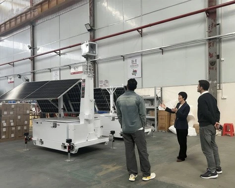 mobile solar tower mobile solar tower