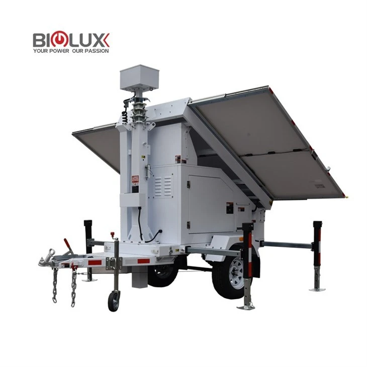 Mobile Surveillance Trailer for Border Patrol