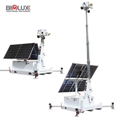 HiSKID Mobile Solar CCTV Tower