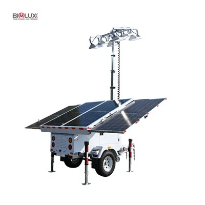 Mobile Lighting Tower for Mining