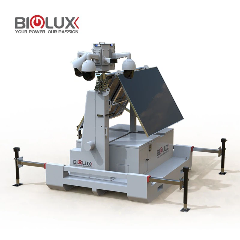 Solar CCTV Tower For Remote Australian Sites